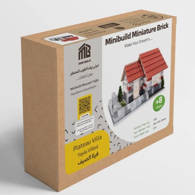 ساختنی ویلا ییلاقی مینیاتوری MINI BUILD Plateau villa